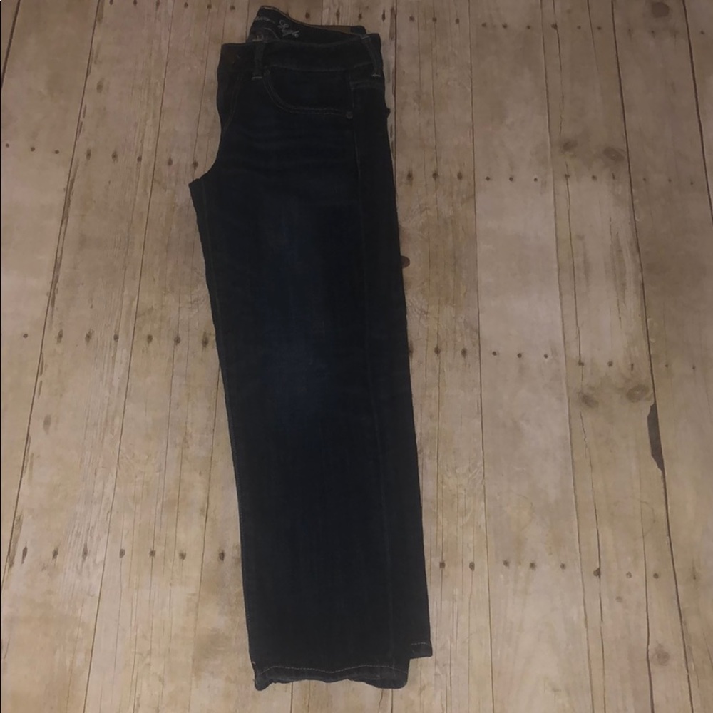 American Eagle cropped jeans